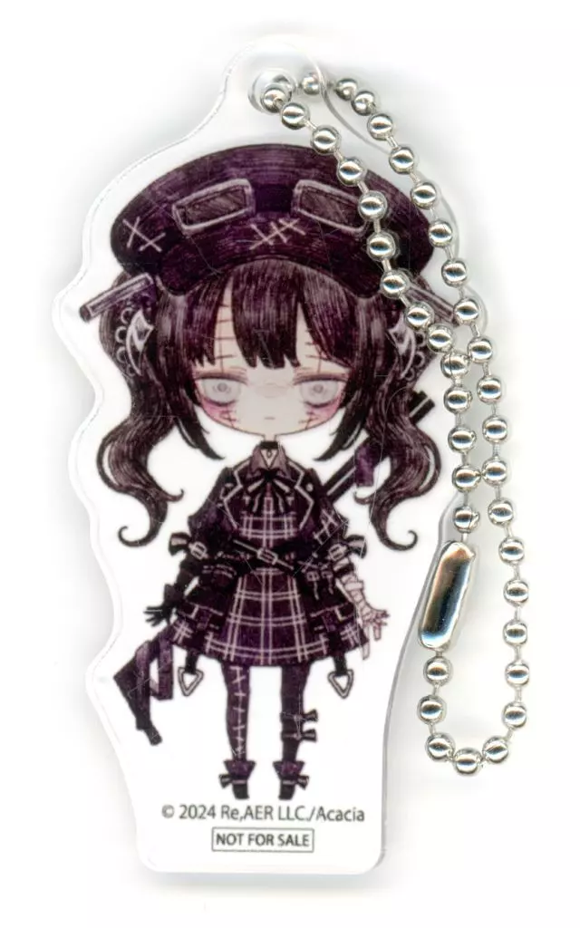 黒部ナノカ アクリルキーチェーン 「魔法少女ノ魔女裁判 POP UP STORE」 お買い上げ特典