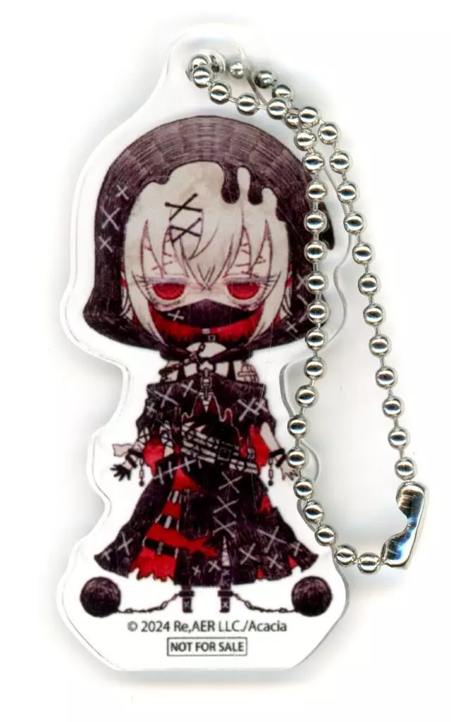 紫藤アリサ アクリルキーチェーン 「魔法少女ノ魔女裁判 POP UP STORE」 お買い上げ特典