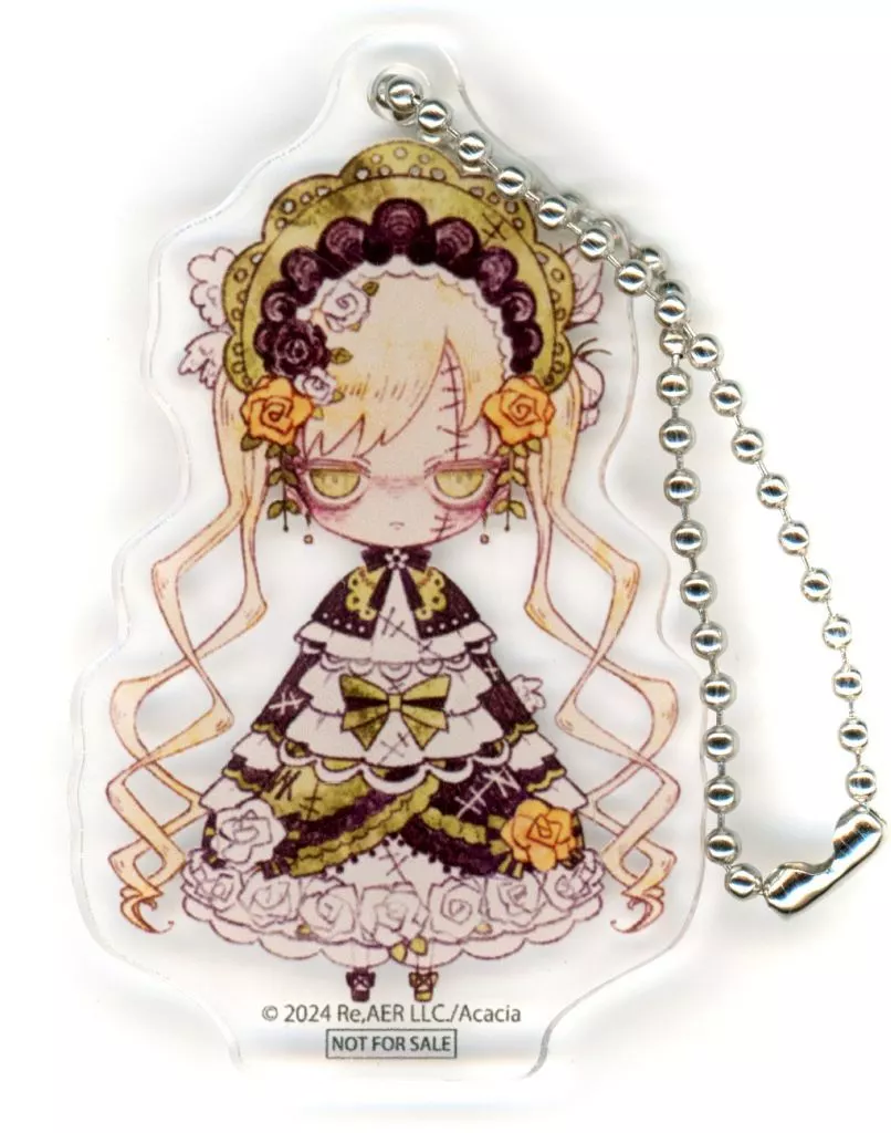 遠野ハンナ アクリルキーチェーン 「魔法少女ノ魔女裁判 POP UP STORE」 お買い上げ特典
