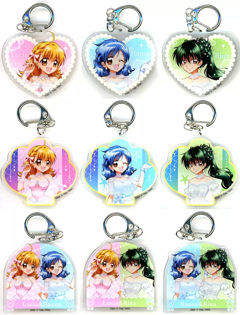 全9種セット 「マーメイドメロディー ぴちぴちピッチ POP UP SHOP in マルイ アクリル」