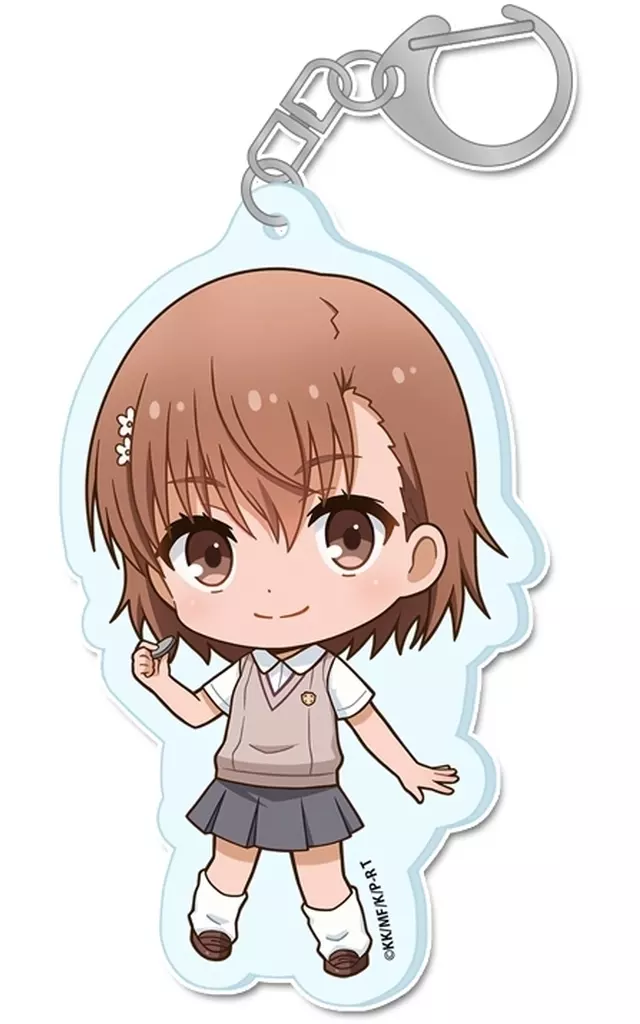 御坂美琴 ぷちちょこ アクリル 「とある科学の超電磁砲T」
