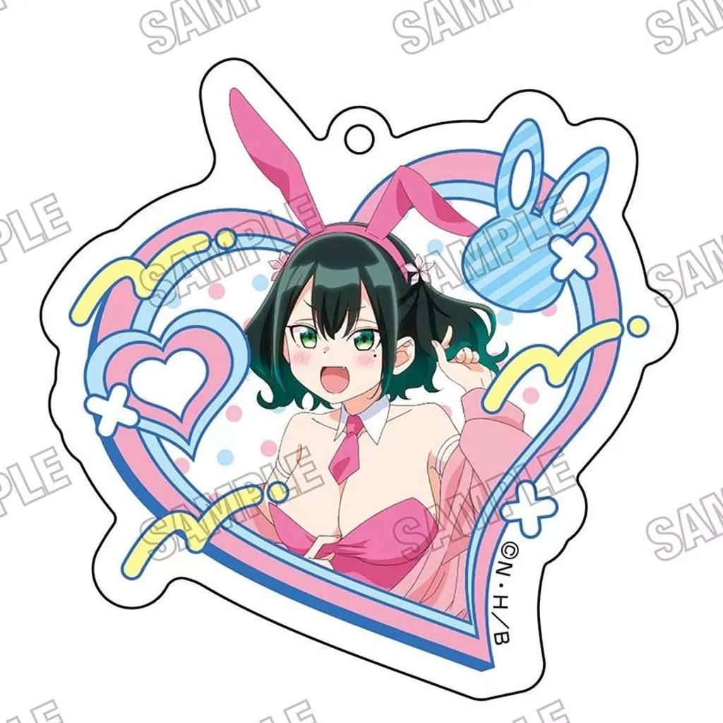 瑠璃葉るら 描き下ろしアクリル バニーver. 「TVアニメ ばっどがーる POP UP SHOP」