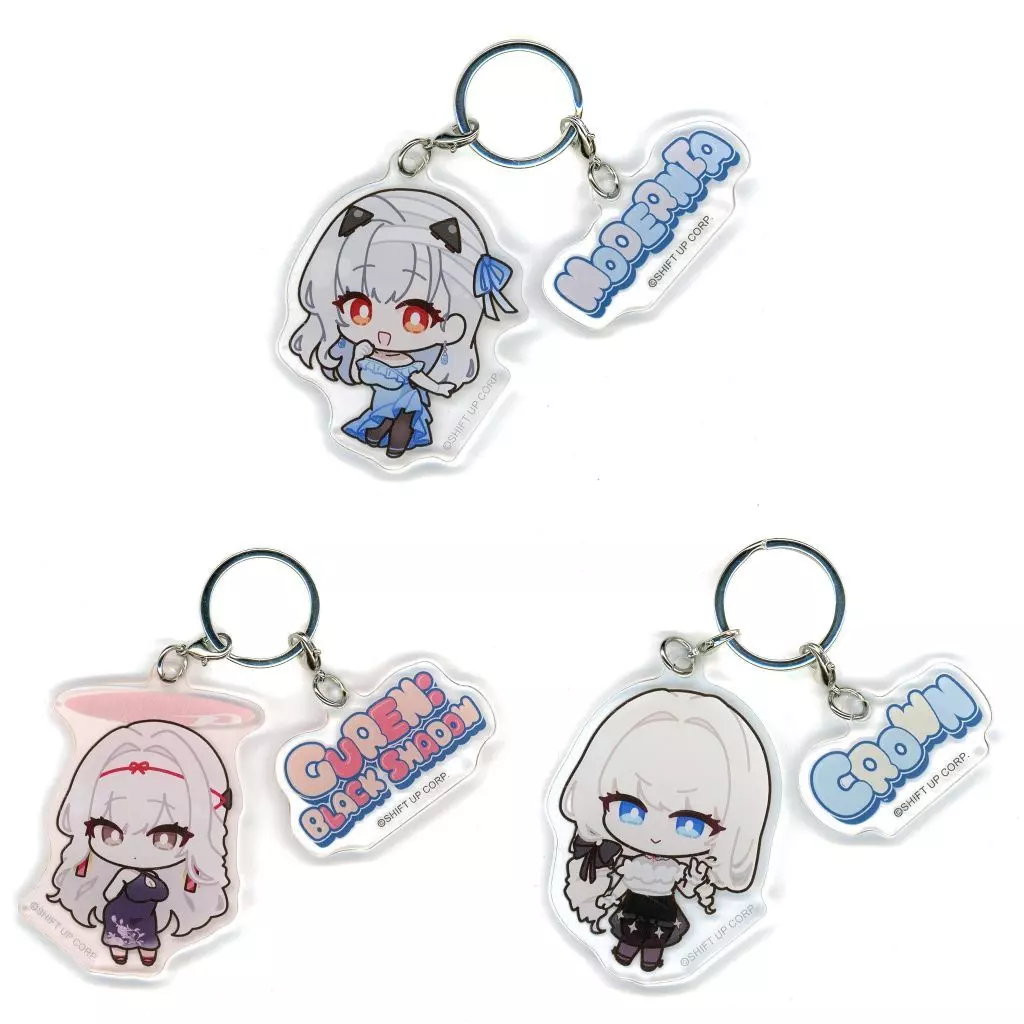 ラグジュアリー衣装 アクリル3個セット 「勝利の女神：NIKKE×ローソン キャンペーン」 ＠Loppi・HMV限定