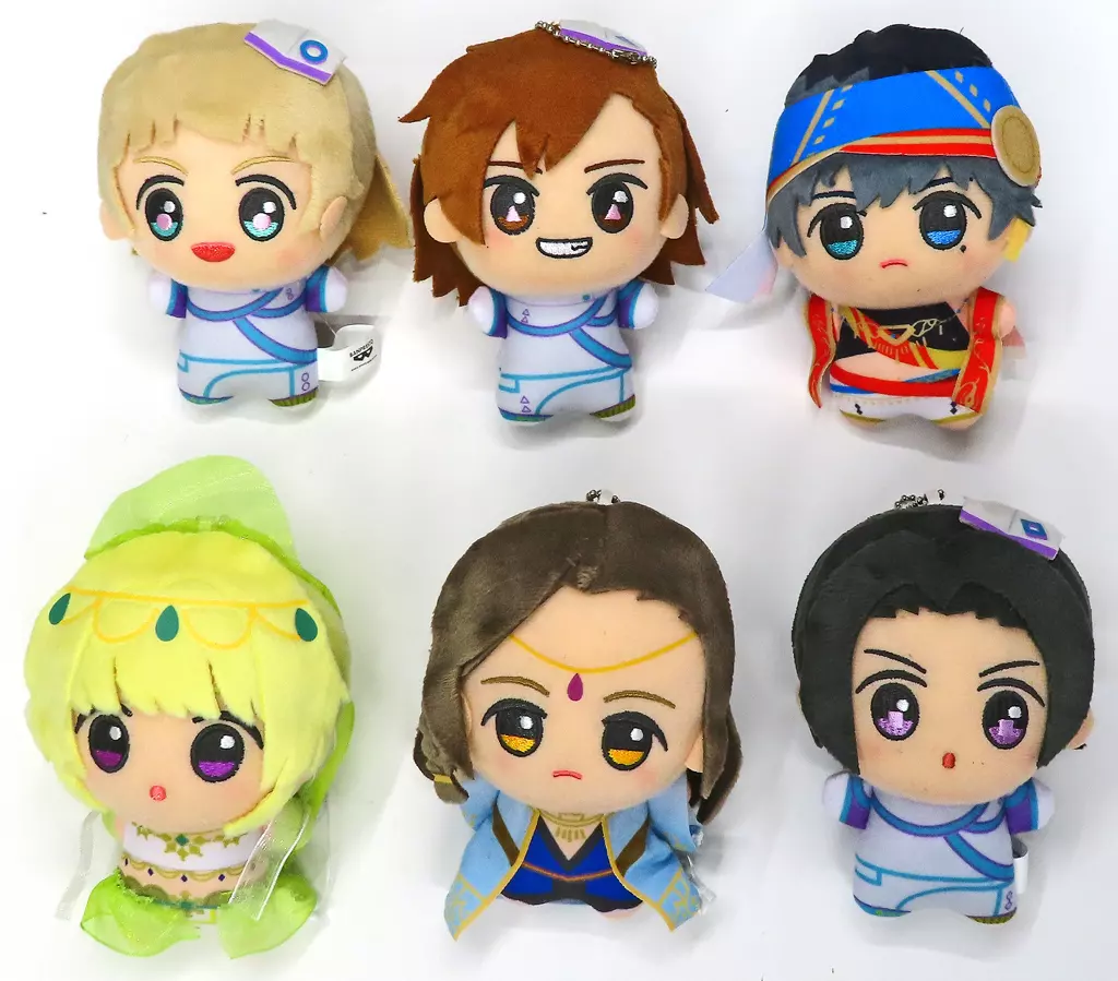 全6種セット ちびぐるみ CIRCLE OF DELIGHT 04-05 「アイドルマスター SideM」 ナムコ・モーリーファンタジー限定