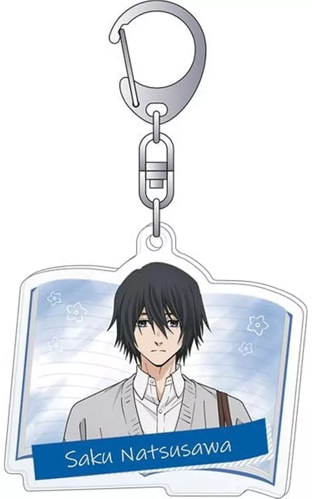 夏沢朔 アクリル 「薫る花は凛と咲く」