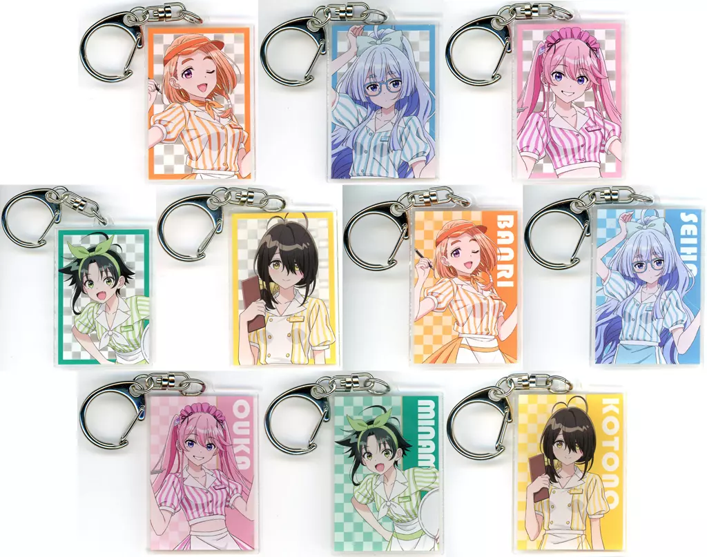 全10種セット 「TVアニメ 紫雲寺家の子供たち POP UP SHOP in ボークス秋葉原ホビー天国2 描き下ろし アメリカンダイナーver. トレーディングアクリル」