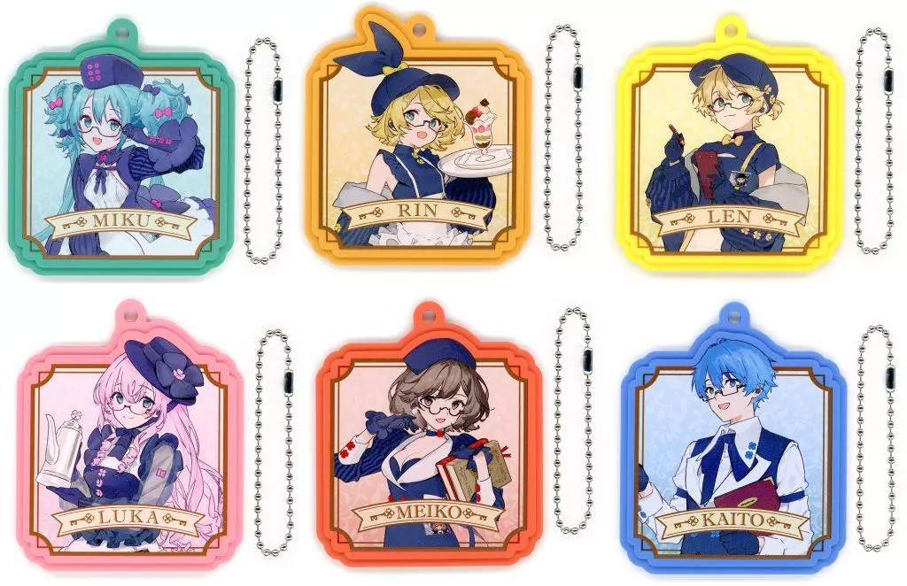 全6種セット ラバーチャーム 「グッスマくじ 初音ミク 2025 Autumn」 G賞