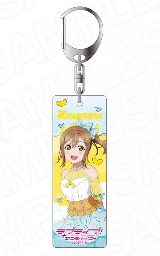 国木田花丸 プレート Cafe party ver. 「THEキャラCAFE×ラブライブ!シリーズ 5周年記念 第2弾 ラブライブ!サンシャイン!!」