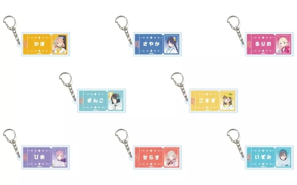 全8種セット 「ラブライブ!蓮ノ空女学院スクールアイドルクラブ アクリル 05.パレードver.(描き下ろしイラスト)」