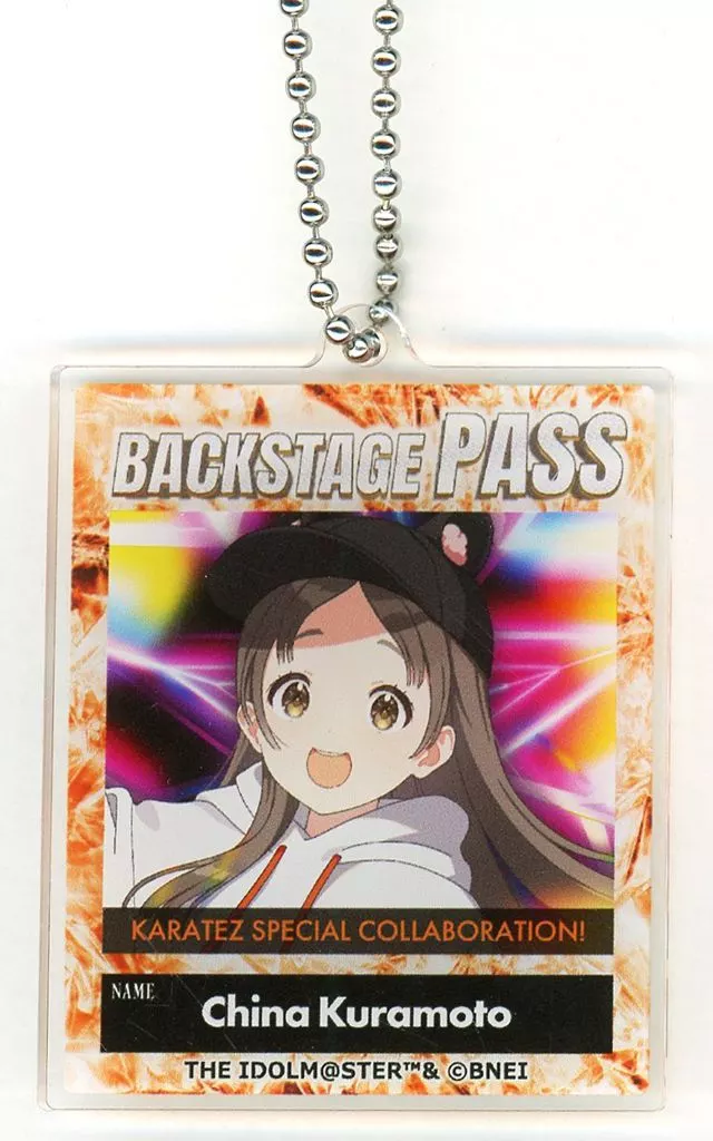 倉本千奈 「学園アイドルマスター×カラオケの鉄人 Vol.2 トレーディングアクリルキーホルダー」