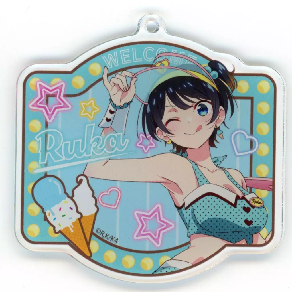 更科瑠夏 アクリル 「くじコレ 彼女、お借りします 真夏のアイス屋さん」 B-03賞