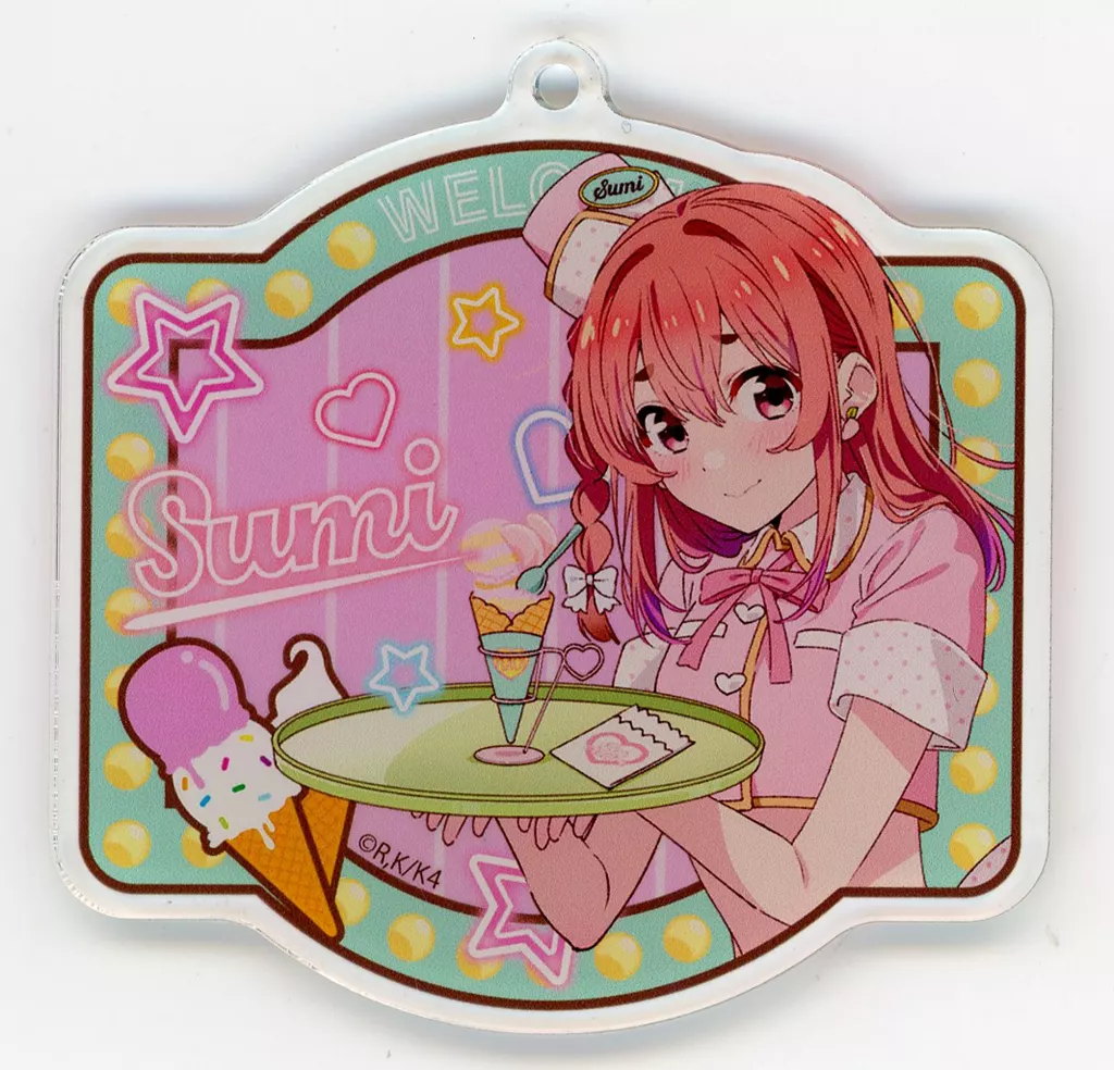 桜沢墨 アクリル 「くじコレ 彼女、お借りします 真夏のアイス屋さん」 B-04賞