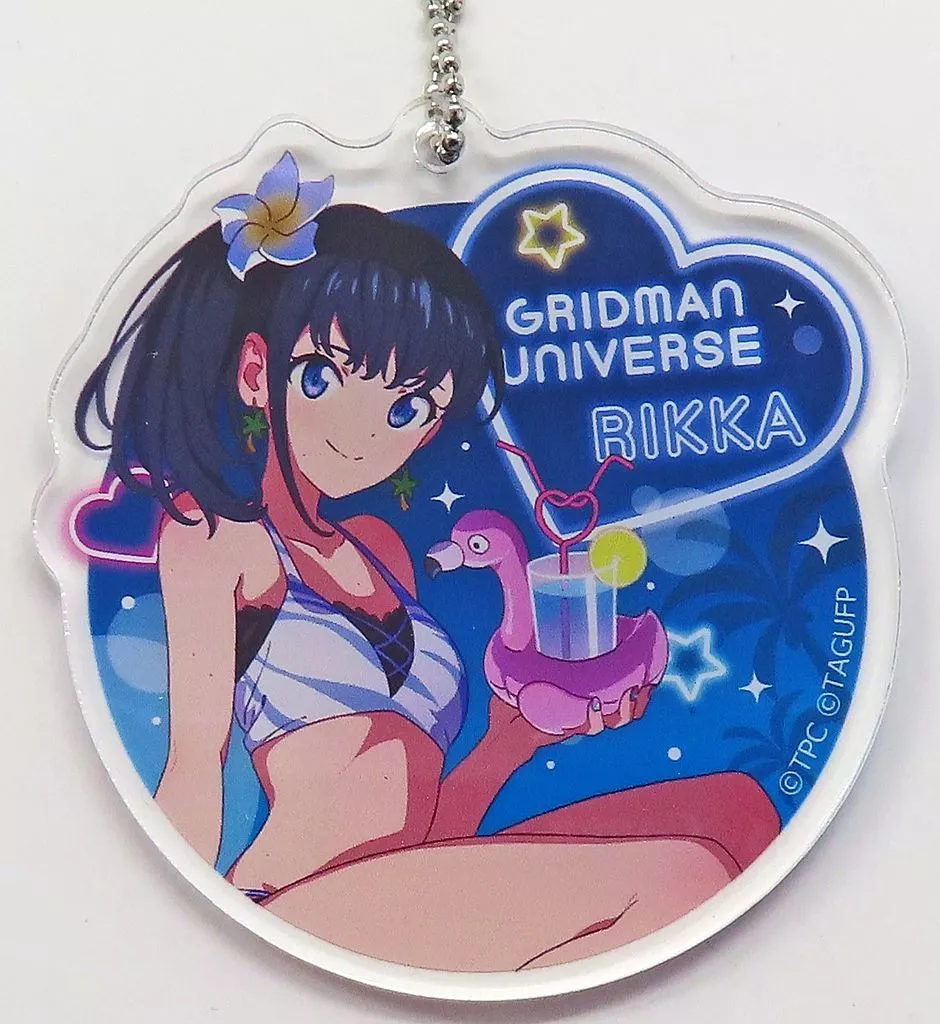 宝多六花 アクリル 「くじコレ グリッドマン ユニバース ナイトプールver.」 C-01賞
