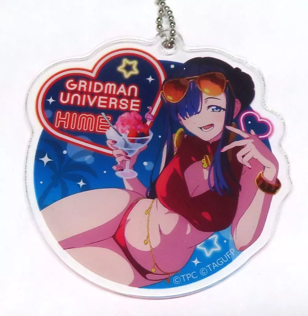 ひめ アクリル 「くじコレ グリッドマン ユニバース ナイトプールver.」 C-07賞