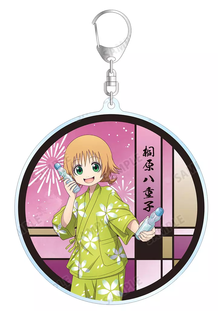 桐原八重子 描き下ろし お祭りver. BIGアクリル 「TVアニメ 出禁のモグラ POP UP SHOP in AMNIBUS STORE」