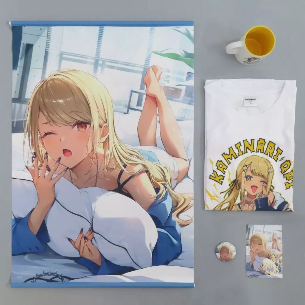 神成きゅぴ バースデー(Tシャツ：ホワイト/XLサイズ) 「バーチャルYouTuber ぶいすぽっ! 神成きゅぴ 誕生日記念2025」_image