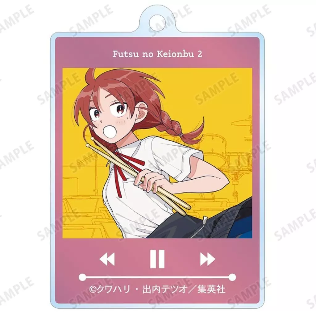 2巻表紙 「ふつうの軽音部 トレーディングアクリル」