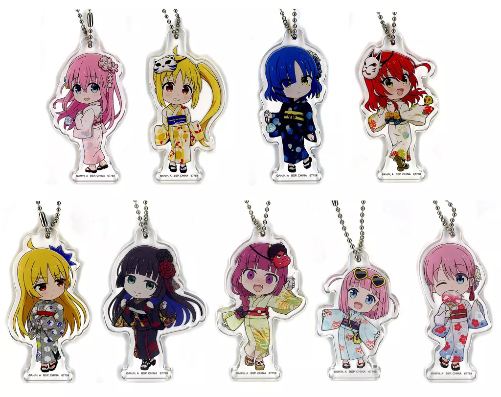 全9種セット アクリルチャーム 「一番くじ ぼっち・ざ・ろっく! VOLUME 4」 L賞