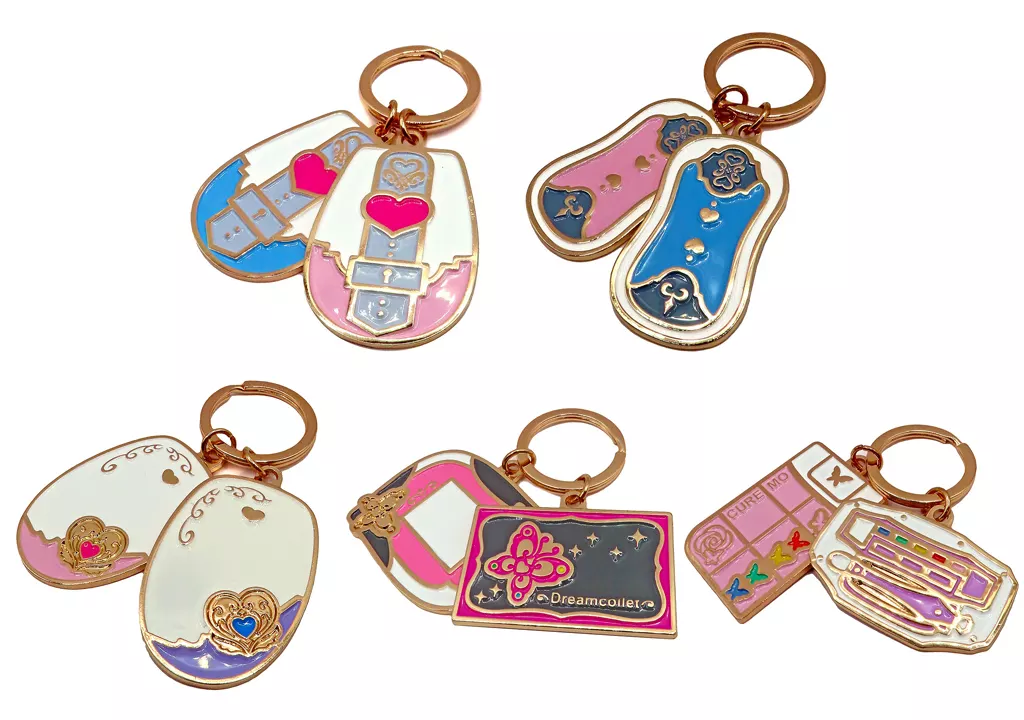 全5種セット メタルチャーム 「一番くじ プリキュア ～Forever Hearts!～」 F賞