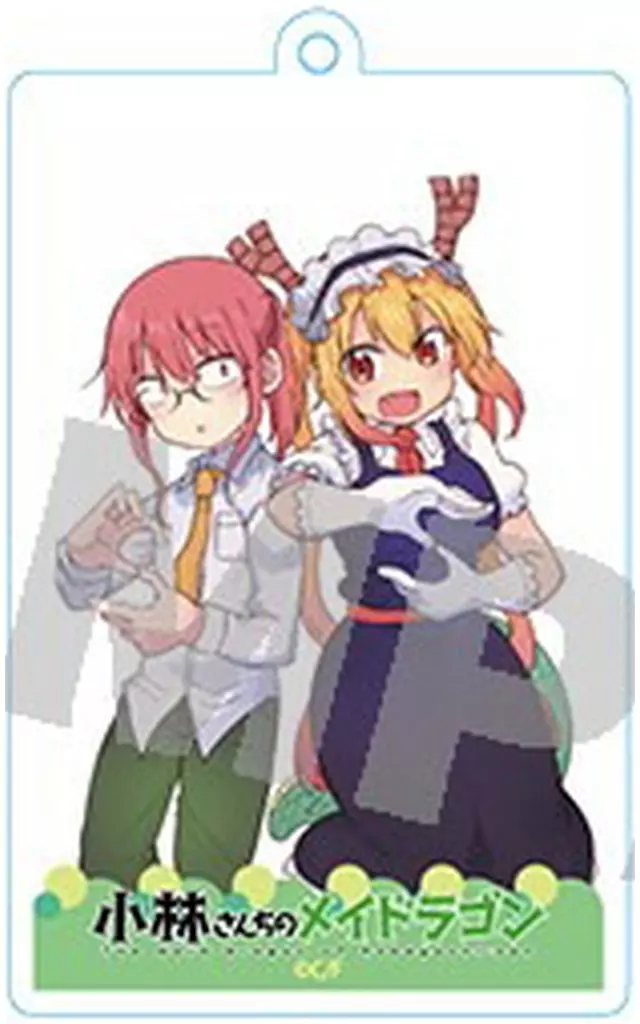 トール＆小林さん(背景白) 「小林さんちのメイドラゴン アクリル コミックイラストver.」