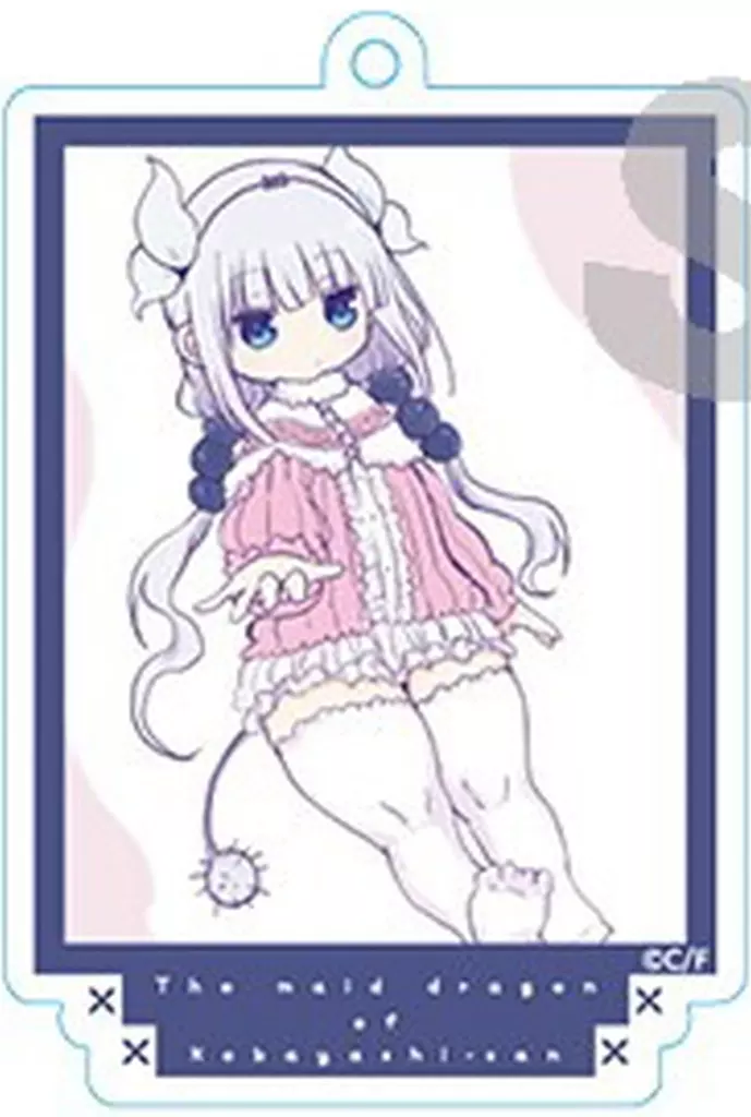 カンナ(ネイビー) 「小林さんちのメイドラゴン アクリル カンナSNSイラストver.」