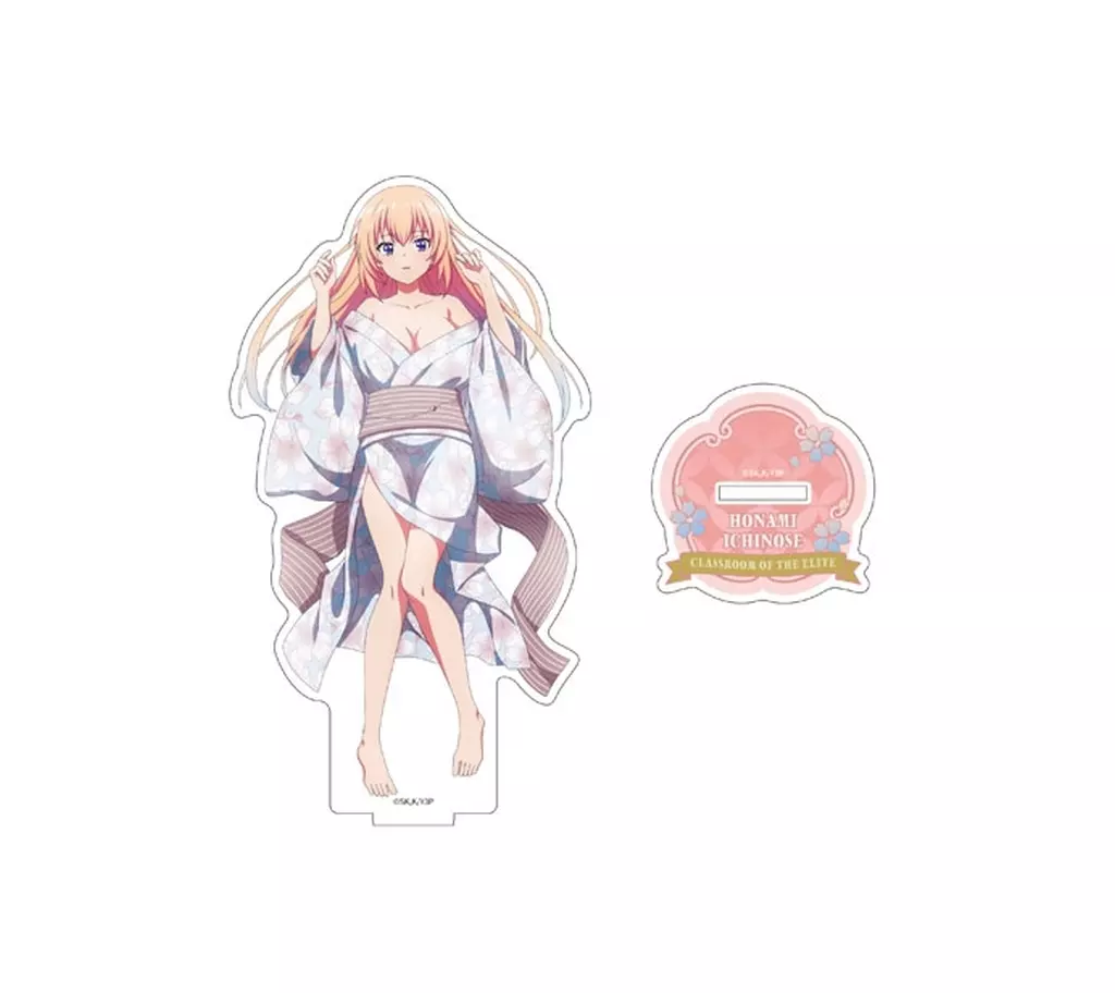 一之瀬帆波(和服/正面) 描き下ろし アクリルスタンド 「ようこそ実力至上主義の教室へ」