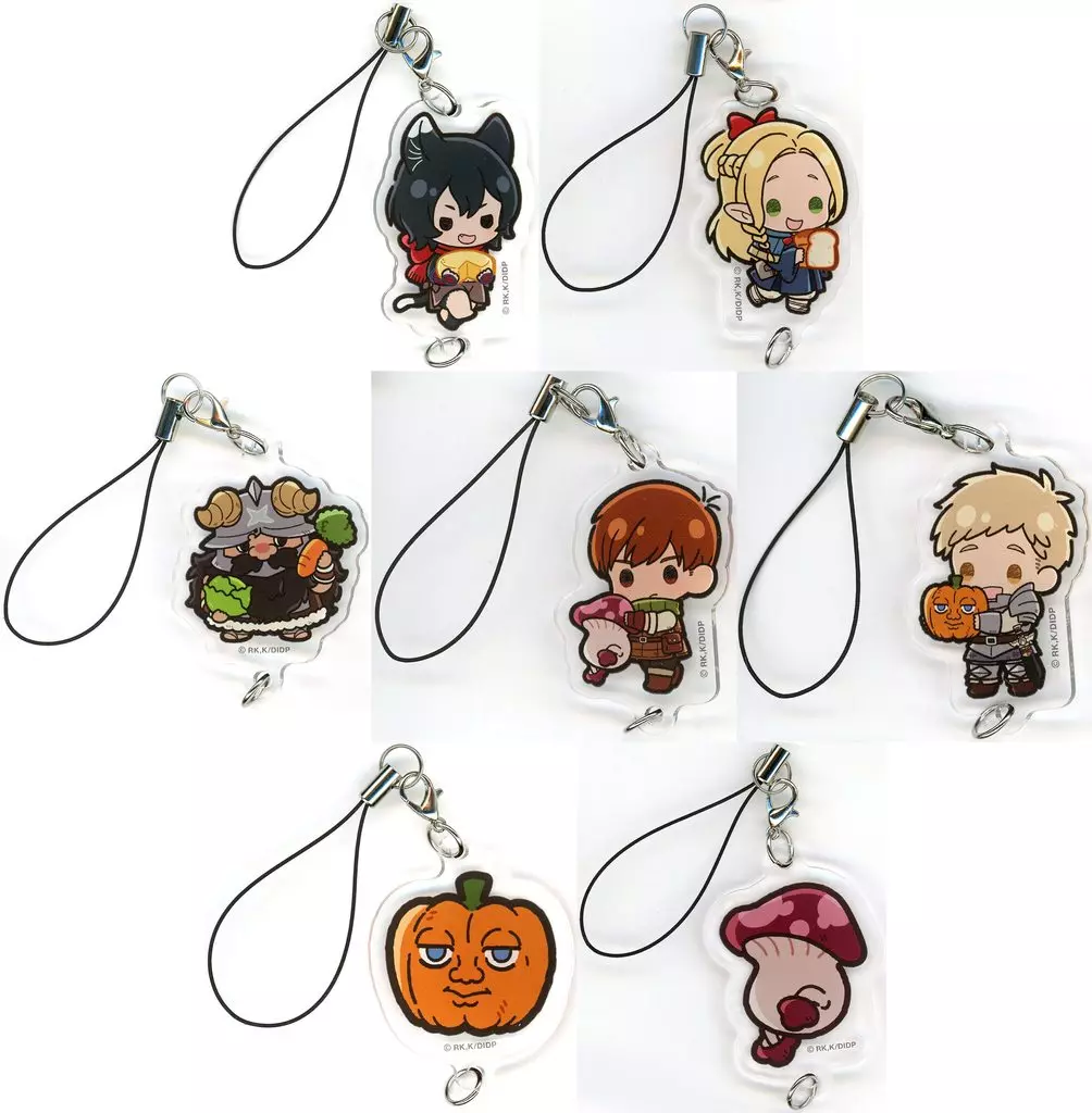 全7種セット 「ダンジョン飯 トレーディング 連結アクリル」