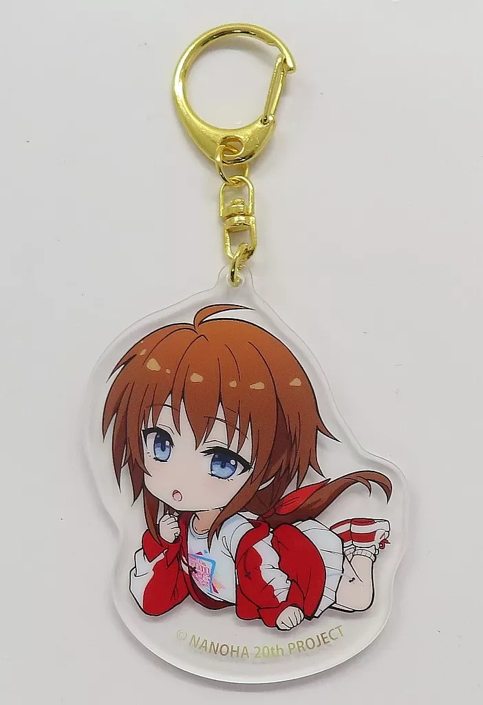 シュテル 「魔法少女リリカルなのは 20周年記念ファンパーティー リリカルウォッチパーティー RED＆WHITE ランダムアクリルキーリング」