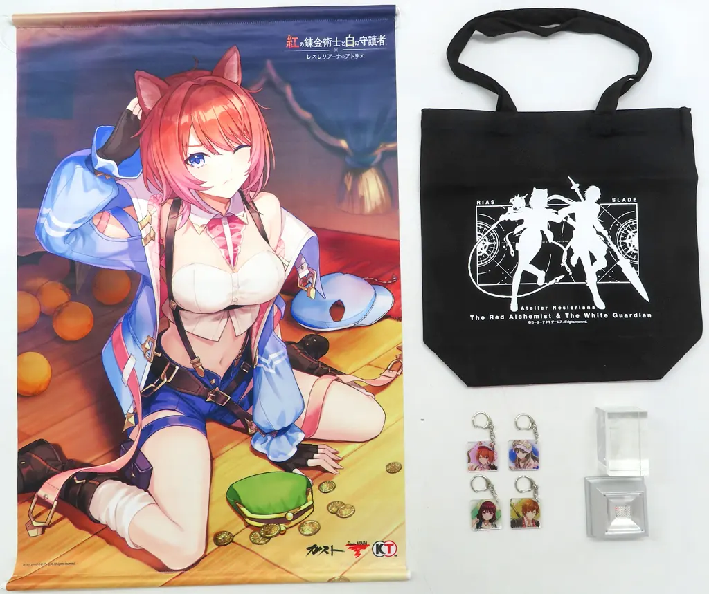 4大特典セット 「PS5/Switchソフト 紅の錬金術士と白の守護者 -レスレリアーナのアトリエ- ファミ通DXパック+3Dクリスタル」 同梱特典_image