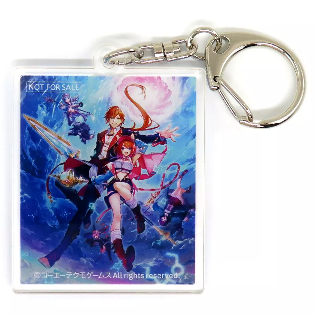 パッケージイラスト アクリル 「PS5/Switchソフト 紅の錬金術士と白の守護者 -レスレリアーナのアトリエ-」 浅草マッハ購入特典