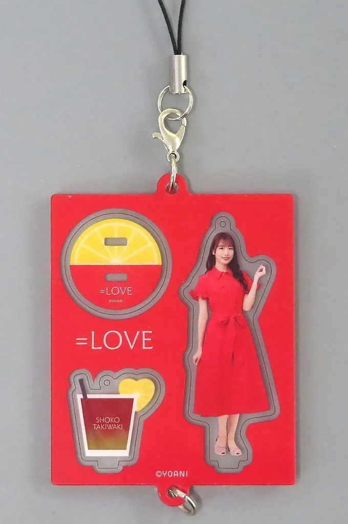 ＝LOVE 瀧脇笙古 タオルキーホルダー　ミニくじ　貴族衣装　ミニフォト　ID LOVE イコラブ ミニくじ ミニアクスタ型連結キーホルダー 瀧脇笙古