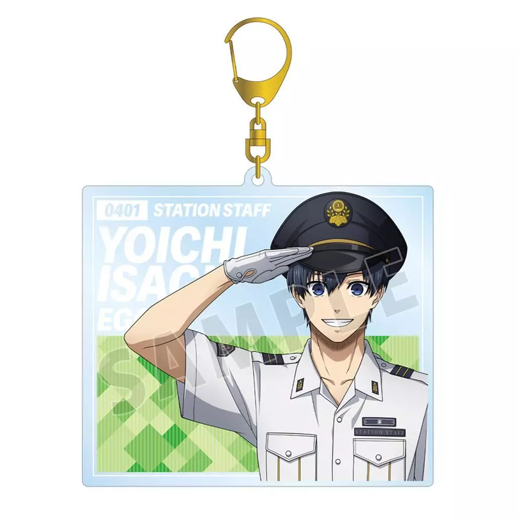 潔世一 描き下ろし 駅員ver. BIGアクリル 「TVアニメ ブルーロック」