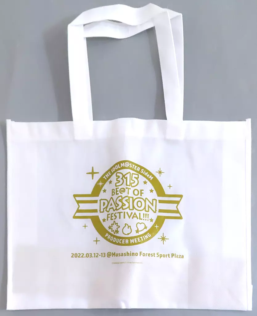 ロゴ 公式ショッピングバッグ 「THE IDOLM＠STER SideM PM 315 BE＠T OF PASSION FESTIVAL!!!」
