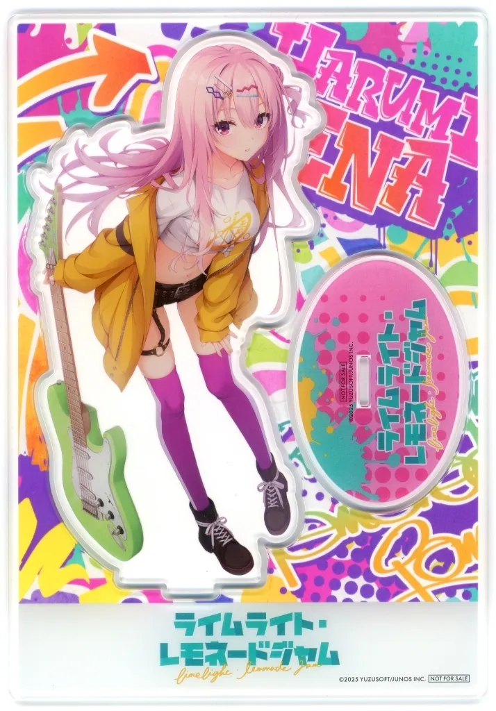 ライムライト・レモネードジャム プレミアム版同梱特典 恵凪 アクリルスタンド ライムライト・レモネードジャム「陽見恵凪」 1/3.5 完成品フィギュア