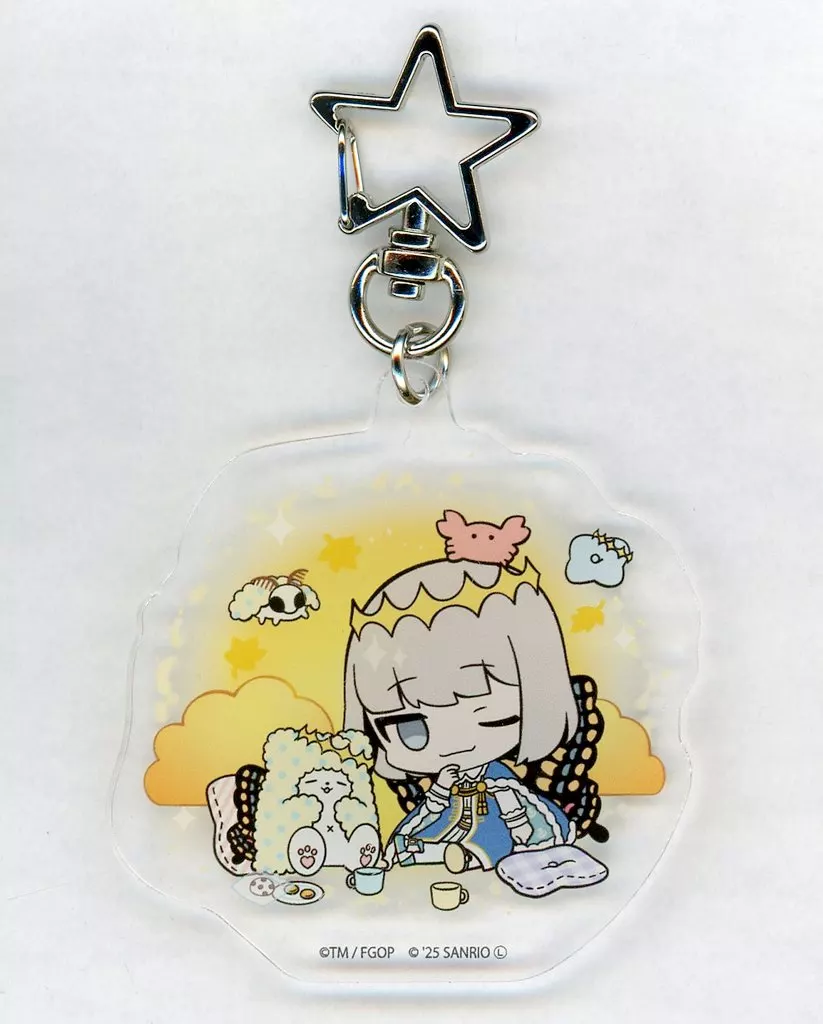 プリテンダー/オベロン×まるもふびより 「Fate/Grand Order×サンリオキャラクターズ 星型ナスカンアクリル 03/(コラボイラスト)」