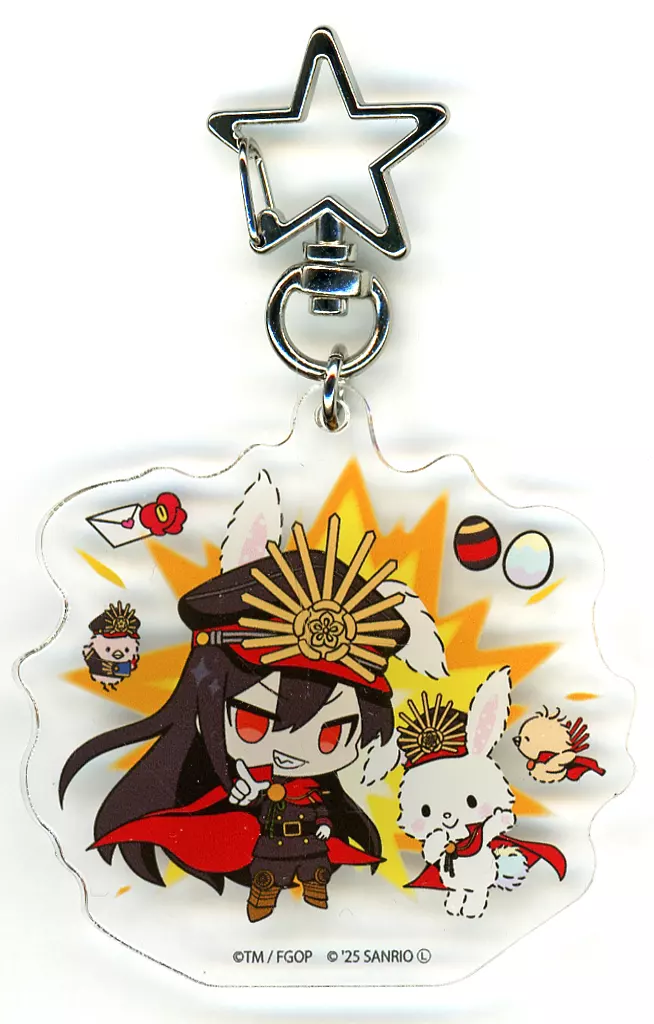 アーチャー/織田信長×ウィッシュミーメル 「Fate/Grand Order×サンリオキャラクターズ 星型ナスカンアクリル 04/(コラボイラスト)」