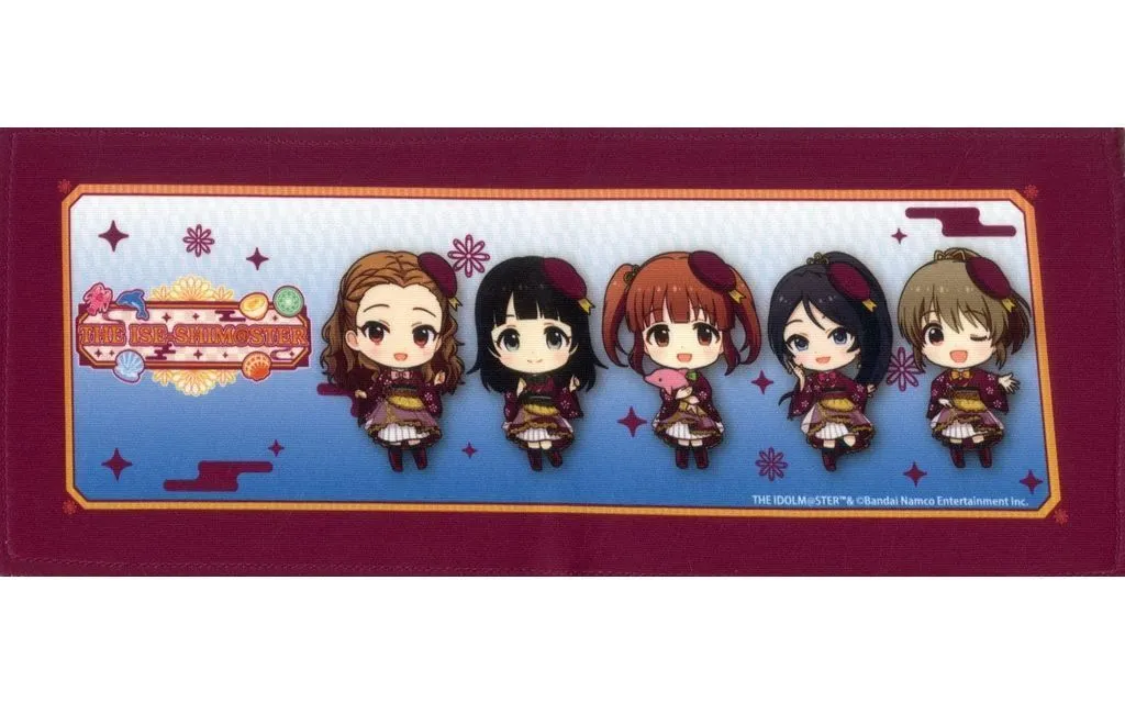 集合(シンデレラガールズ) ハンドタオル(ミニキャライラスト) 「アイドルマスターシリーズ 伊勢・鳥羽・志摩をぐるっと巡る! THE ISE-SHIM＠STER」