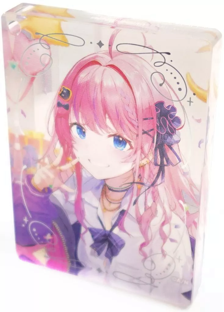 倉持めると アクリルブロック Dグループ 「バーチャルYouTuber にじさんじ ノスタルジアコレクション2025」