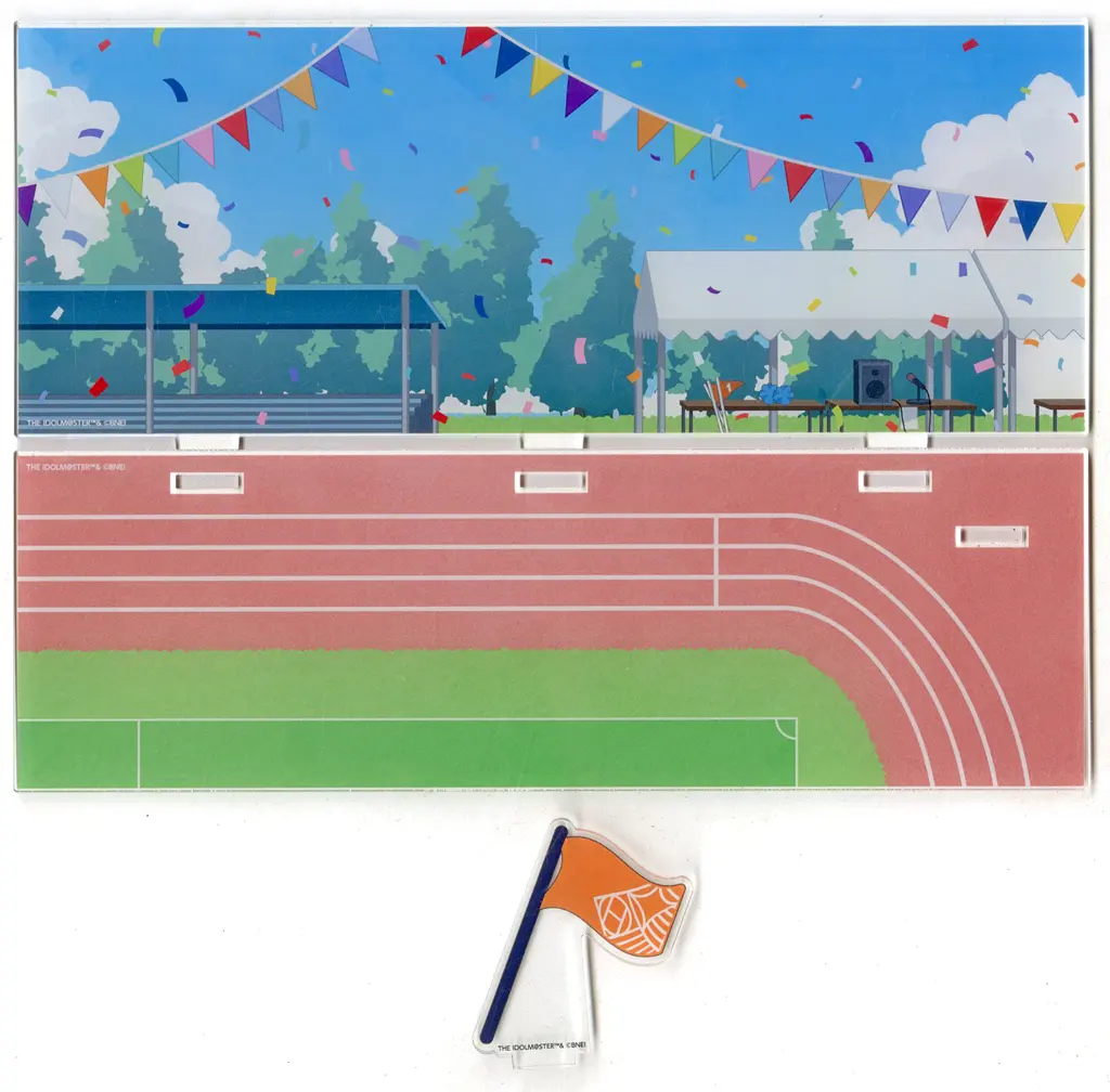 運動会 開催記念 公式アクリルジオラマキット 「学園アイドルマスター クラス対抗初星大運動会」