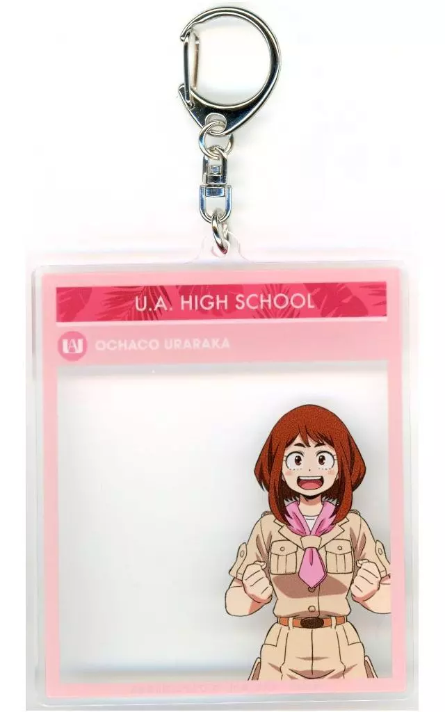 麗日お茶子 描き下ろし サファリルックver. フォトフレーム風BIGアクリル 「TVアニメ 僕のヒーローアカデミア×東武動物公園2025」
