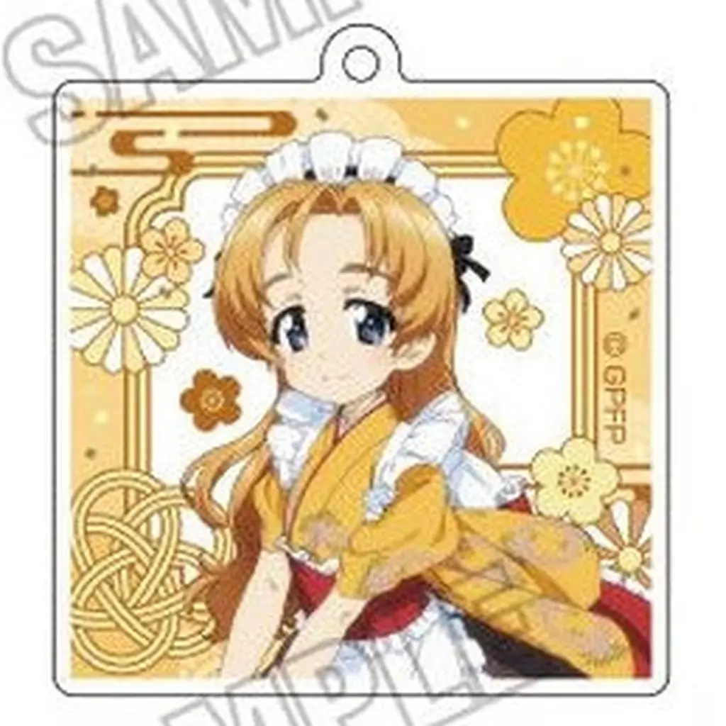 オレンジペコ(スクエア) 「ガールズ＆パンツァー 最終章 POP UP SHOP in MEDICOS SHOP渋谷 描き下ろしアクリルコレクション」