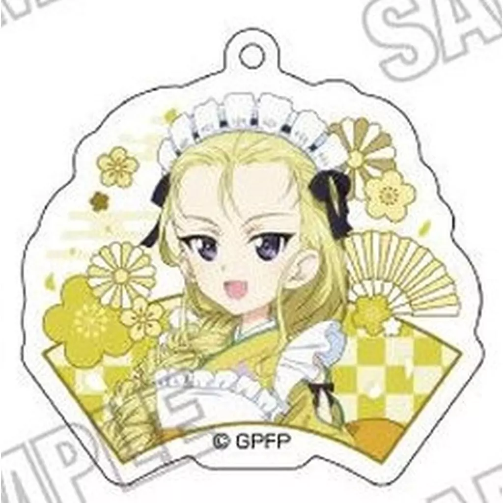 アッサム(ダイカット) 「ガールズ＆パンツァー 最終章 POP UP SHOP in MEDICOS SHOP渋谷 描き下ろしアクリルコレクション」