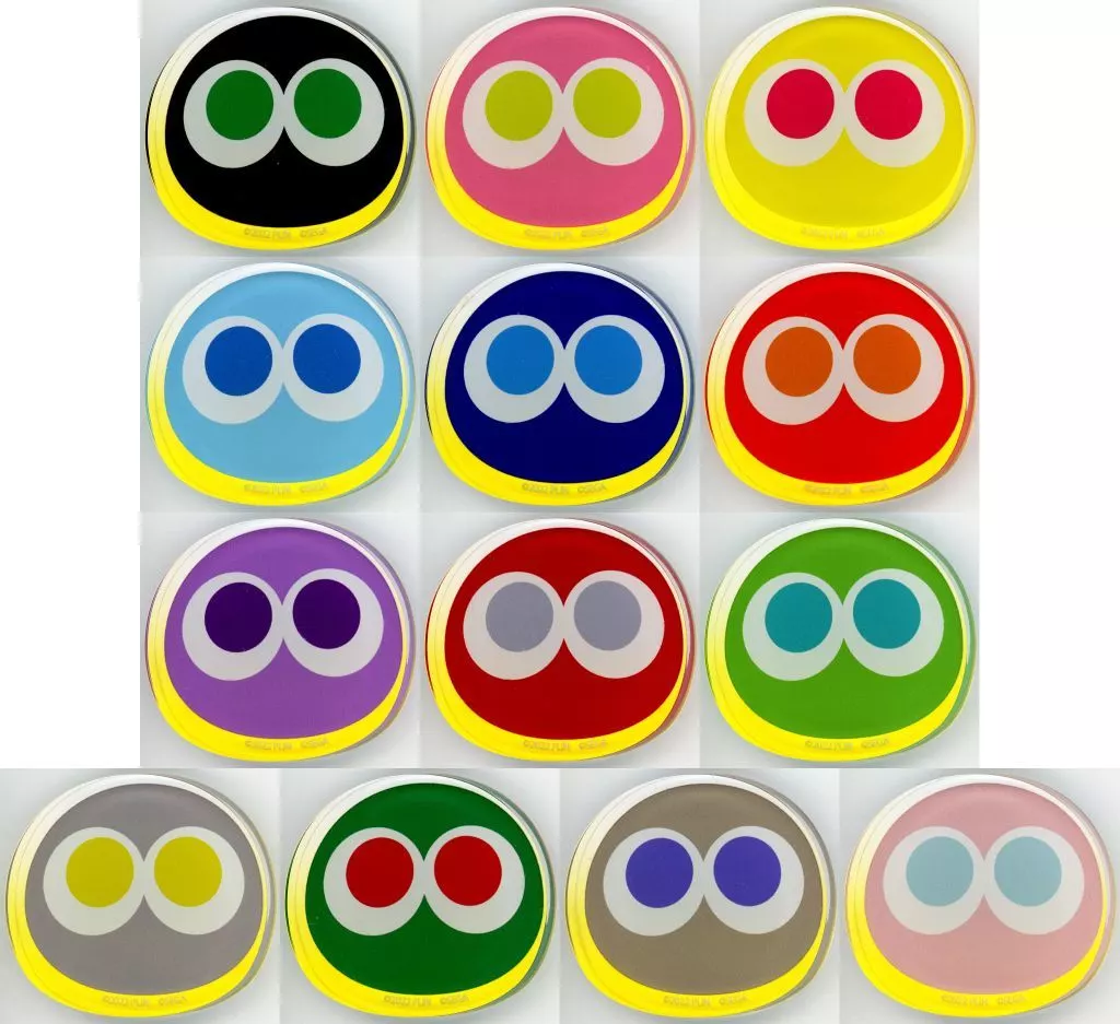 全13種セット 「ラブライブ!虹ヶ咲学園スクールアイドル同好会×ぷよぷよ アクリルブロック」 京都国際マンガ・アニメフェア2025(京まふ)グッズ