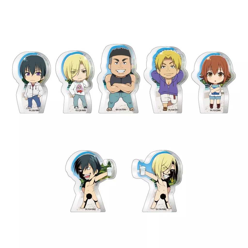 全7種セット 「ぐらんぶる Season 2 ダイカットミニアクリルブロック」_image