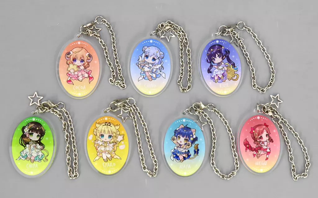 全7種セット チャーム付き 「DMMスクラッチ! ご注文はうさぎですか?BLOOM スクラッチ第四弾」 D賞