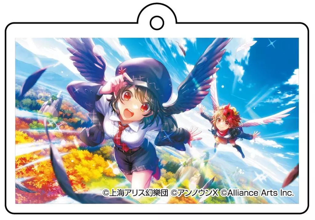 射命丸文 「天翔ける黒と白の双翼」 アクリル 「東方ダンマクカグラ ファンタジア・ロスト」