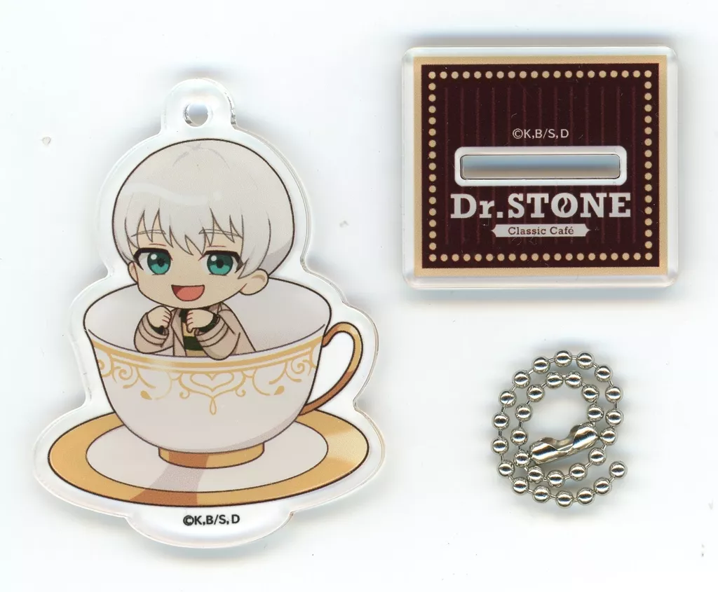 西園寺羽京 「Dr.STONE Classic Cafe in AMO CAFE トレーディングミニキャラアクリルスタンド」