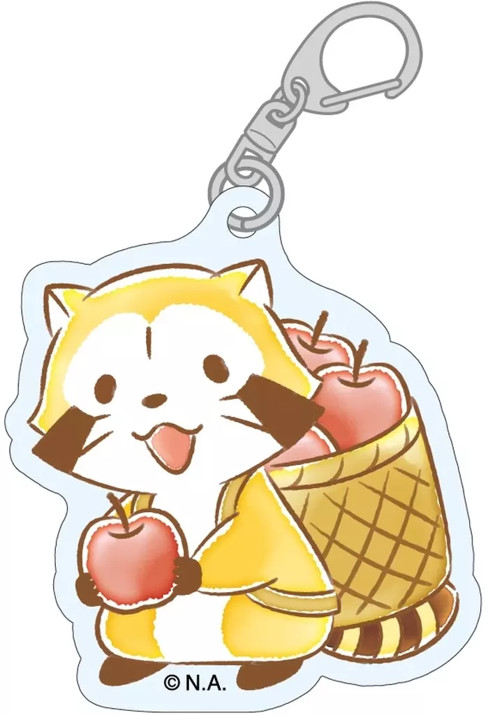 駿河屋 -<中古>C.ラスカル 秋ver. アクリルキーホルダー 「あらいぐま