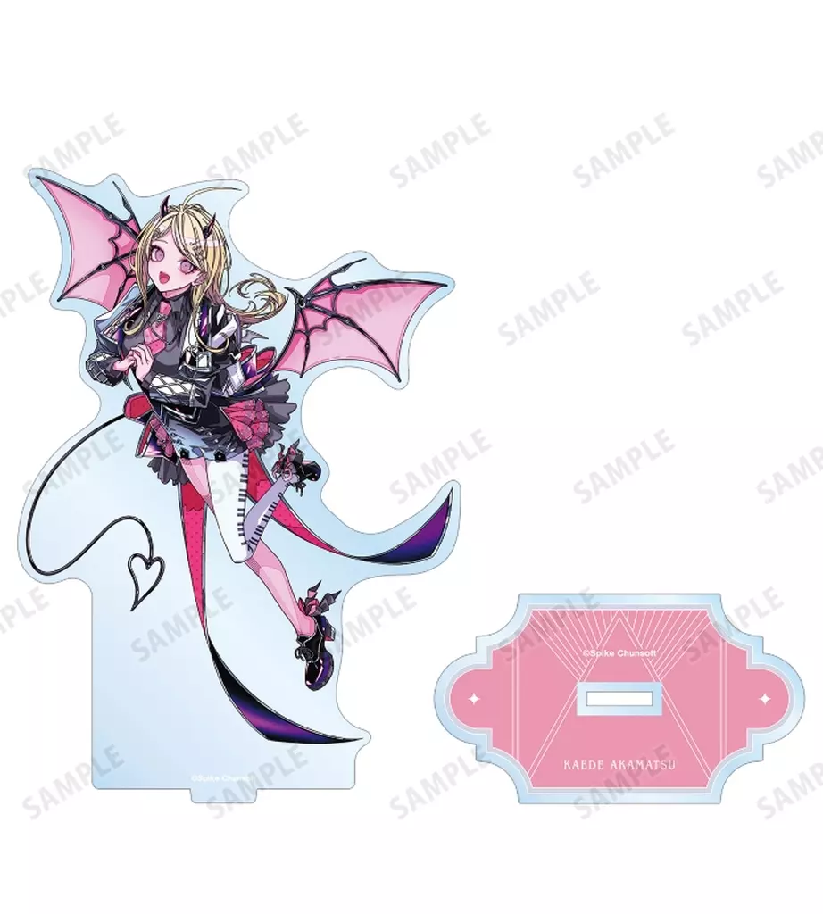 赤松楓 めつぶしあんこさんイラスト BIGアクリルスタンド 天使と悪魔ver. 「ダンガンロンパシリーズ」_image