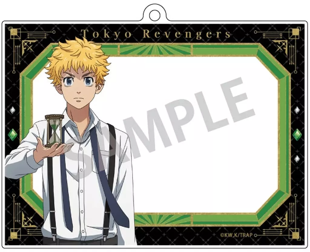 花垣武道 モノトーンコーデ×時計 フォトフレームアクリル 「東京リベンジャーズ」